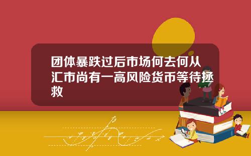 团体暴跌过后市场何去何从汇市尚有一高风险货币等待拯救