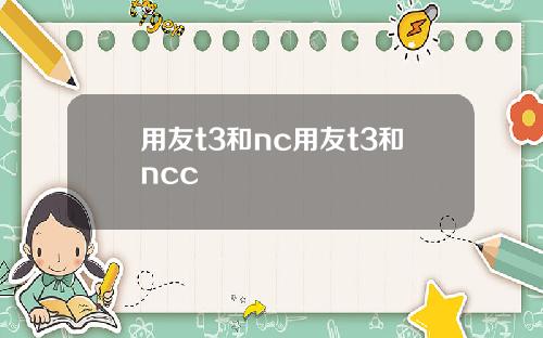 用友t3和nc用友t3和ncc