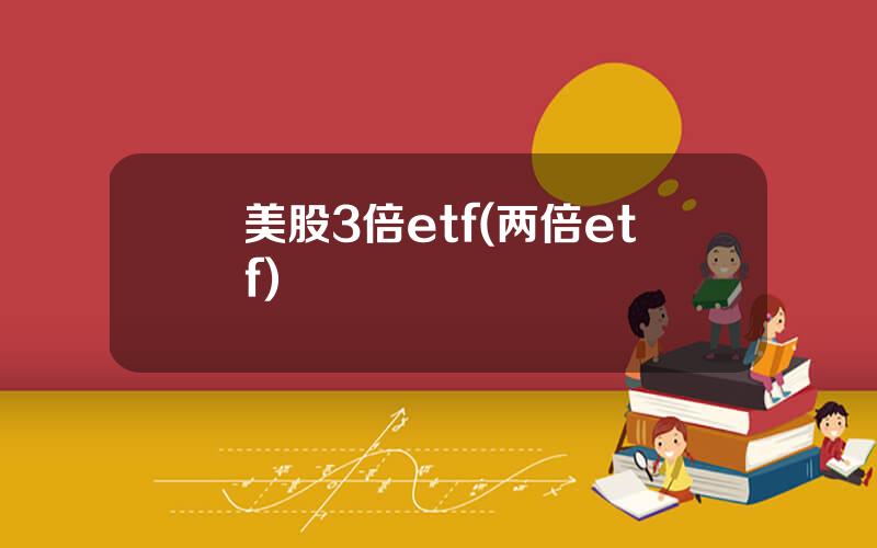 美股3倍etf(两倍etf)